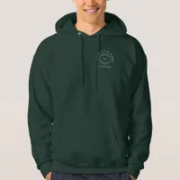 Golf Club Logo Front and Back Name  Hoodie