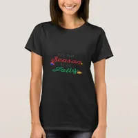 Tis The Season To Be Careful Classic Stickers T-Shirt