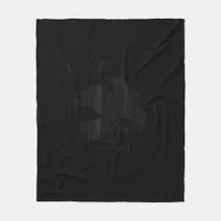 Crow, F-Caw-F Funny Bird Aesthetic Casual Fleece Blanket