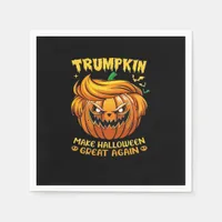 Trumpkin Halloween - Make Halloween Great Again Cl Napkins