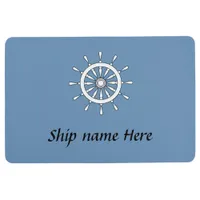 Floor Mat - Helm with Ship Name