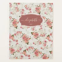 Vintage Floral Any Year Planner