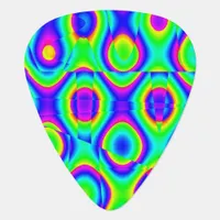 Wild and Crazy Abstract Guitar Pick