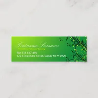 Fresh Green Vines Leaves compact cards