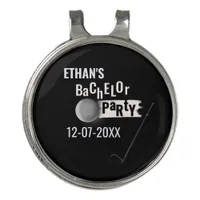 Golf Bachelor Party - Golfing trip Classic Stylish Golf Hat Clip