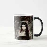 Gothic Steampunk Fallen Angel AI Art Magic Mug