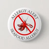 Seafood Allergy Alert Button