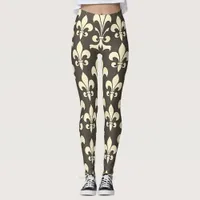 Fleur de Lis Leggings