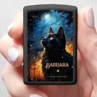 Cataholic Anonymous Personalized Zippo Lighter