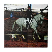 Dressage Art Ceramic Tile