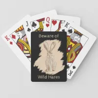 Jack Rabbit and Friends Playing Cards