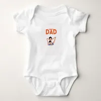 Super Dad Hero: Adorable Apparel for Little Baby Bodysuit