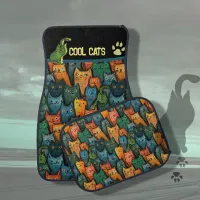 Cool Cartoon  Car Floor Mat