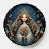 Virgo Zodiac Birth Sign Astrology Celestial PopSocket