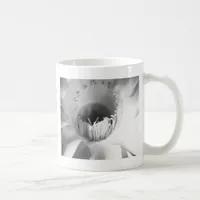 Cactus Flower in Black and White #succulent Coffee Mug