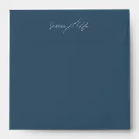 Blue Jay Solid Stationery Colored Envelope