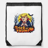 Trick Or Halloween Classic Drawstring Bag