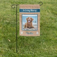 In Loving Memory - Keepsake Memorials Pet Loss Dog Garden Flag