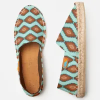 Southwest Diamond Geometric Pattern Espadrilles