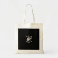 Spooky No Given F-Caw-F Graphic Tote Bag