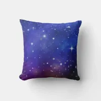 *~* Glorious Dreamy Magical Starry Night Throw Pillow