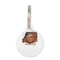 Halloween, Pumpkin Trumpkin, Make Halloween Great  Pet ID Tag