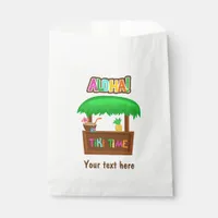 Kids Hawaiian Luau Party Guest Favor Favor Bag