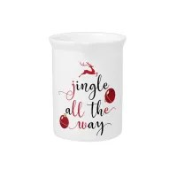 jingle all the way drink pitcher