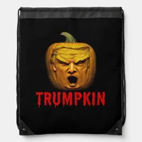 Trumpkin – Funny Donald Pumpkin Halloween  Drawstring Bag