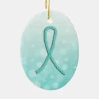 Myasthenia Gravis Snowflake Christmas  Ornament