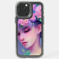 Pretty Maiden Flowers in Hair Ethereal Art Speck iPhone 13 Pro Max Case