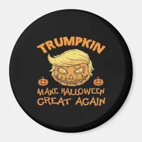 Trumpkin Halloween Pumpkin Magnet