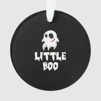 Little Boo In Halloween Cool Graphic Ornament