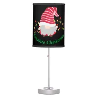 Gnomie Christmas Table Lamp