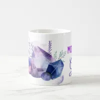 *~* MOM's A GEM - Gemstones Watercolor Gem Stones Coffee Mug