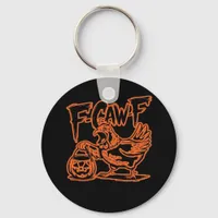 F-Caw-F Attitude Classic Vintage Style Keychain