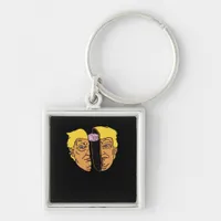 Donald Brain Trumpkin  Artwork  Keychain
