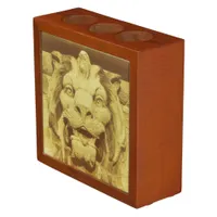 Desk Oranizer - Architectural Lion's Head Pencil Holder