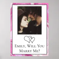 Personalized Will  You Marry Me    Poster