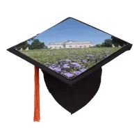 Schloss Benrath - View from the Park Graduation Cap Topper