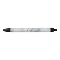 Grey Watercolor Personalized Pen