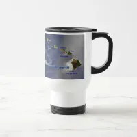 View of the Hawaiian Islands Travel Mug