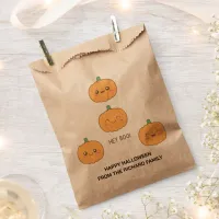 Orange Cute Halloween | Modern Stylish Candy Favor Bag