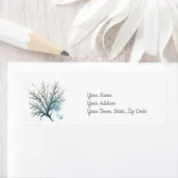 Coastal Return Address Label