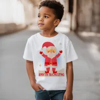 Santa Claus Is Calling Baby Fine Jersey T-Shirt