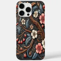 Nature-Inspired Cherry Blossom Display iPhone 16 Pro Max Case