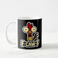 F-Caw-F Classic Vintage Graphic Coffee Mug