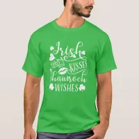 Irish Kisses and Shamrock Wishes T-Shirt