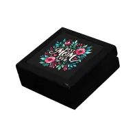 Elegant Best Mom Ever Floral Vintage Gift Box