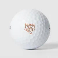 Mama ist die Beste Golf Balls